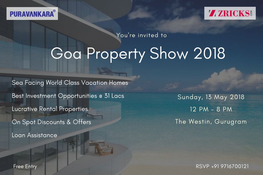 Exclusive Invite to GOA Property Show Delhi NCR 2018 Update